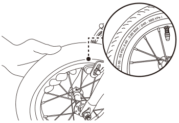 乗車前の確認手順2