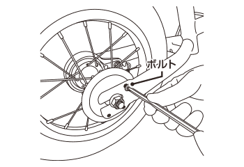 ペダルユニットの取付方法2
