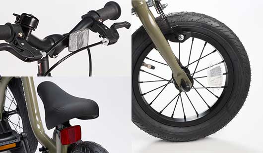 前後左右からの視認を高める安全設計